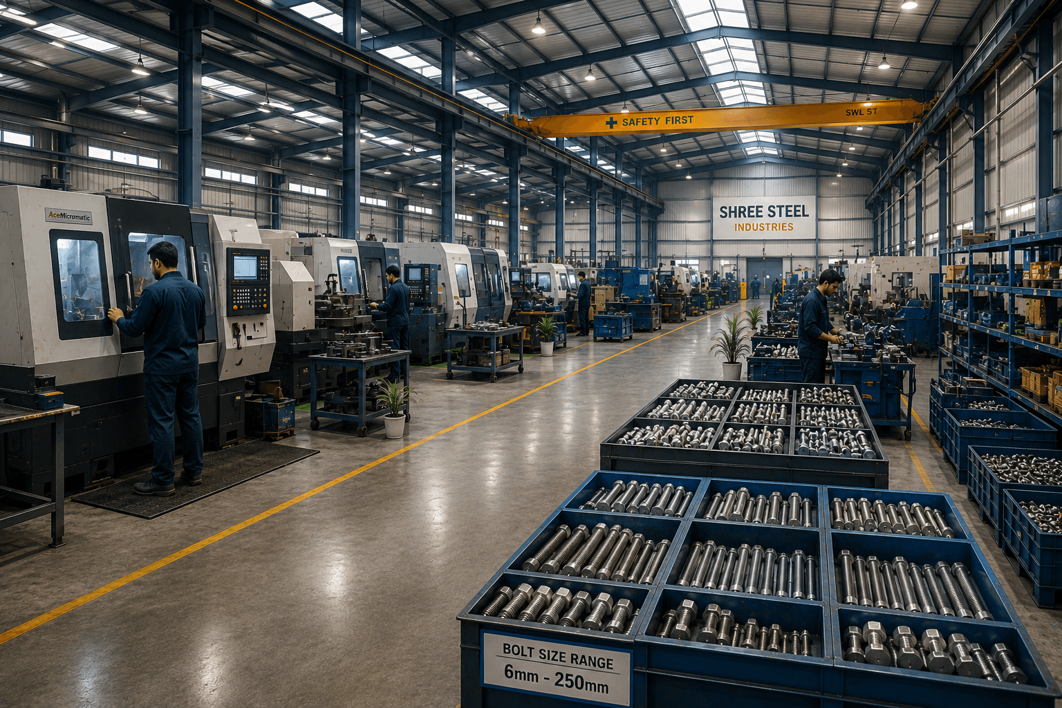 Shree Steel Industries manufacturing facility